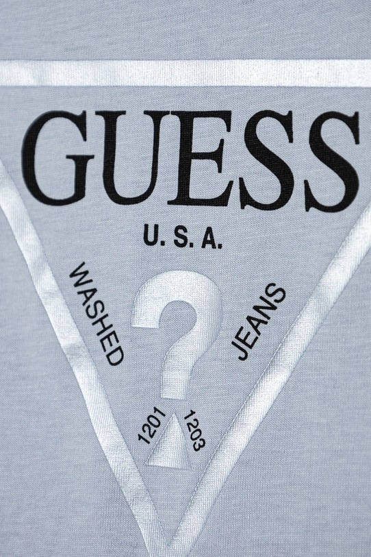 DÍVKA Dětské bavlněné tričko Guess K73I56.K8HM0.PPYA modrá