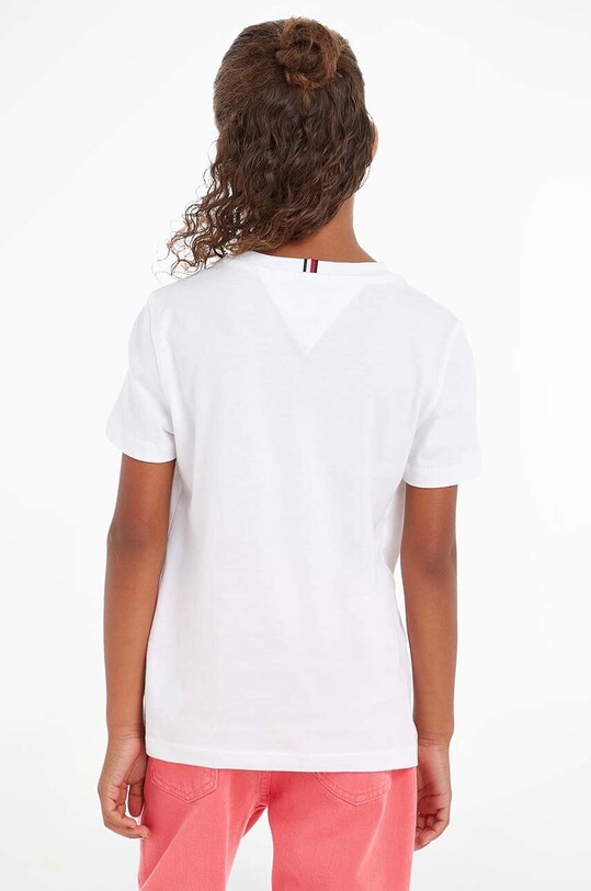 Tommy Hilfiger T-shirt bawełniany dziecięcy KS0KS00210.NOS
