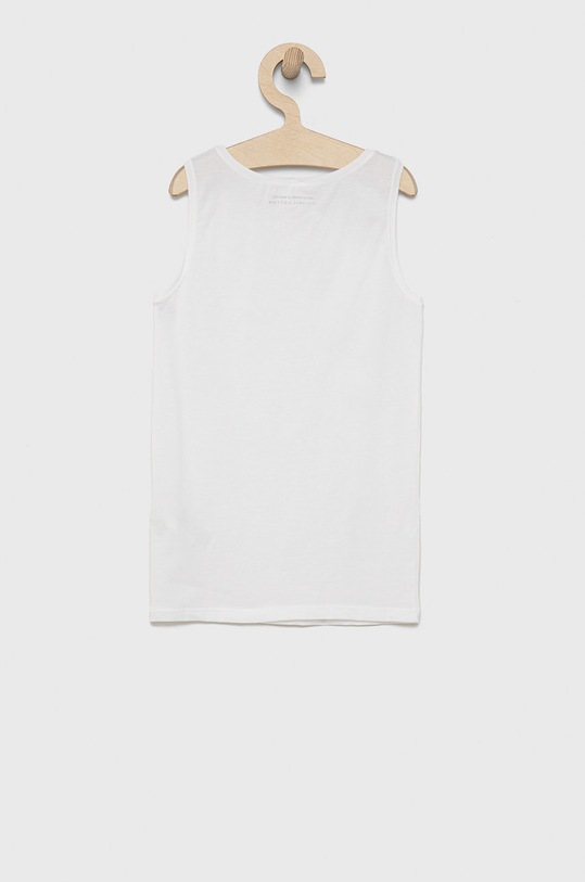 Deklice United Colors of Benetton otroška majica (2-pack) 3ZQM0H406.G.CONTINUATIV bela
