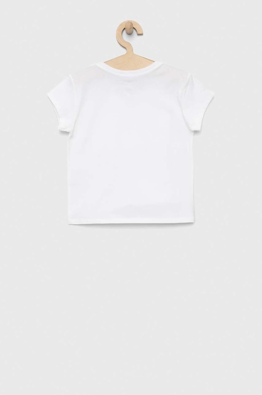 United Colors of Benetton tricou de bumbac pentru copii 3I1XC109V.G.NOS alb AA00