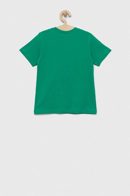 United Colors of Benetton tricou de bumbac pentru copii 3I1XC109W.G.NOS verde AA00