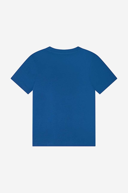 Дитяча бавовняна футболка Timberland Short Sleeves Tee-shirt T25S83.831 темно-синій AA00