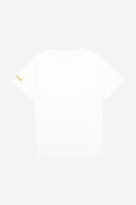 Timberland gyerek pamut póló Short Sleeves Tee-shirt T25S87.10B fehér AA00