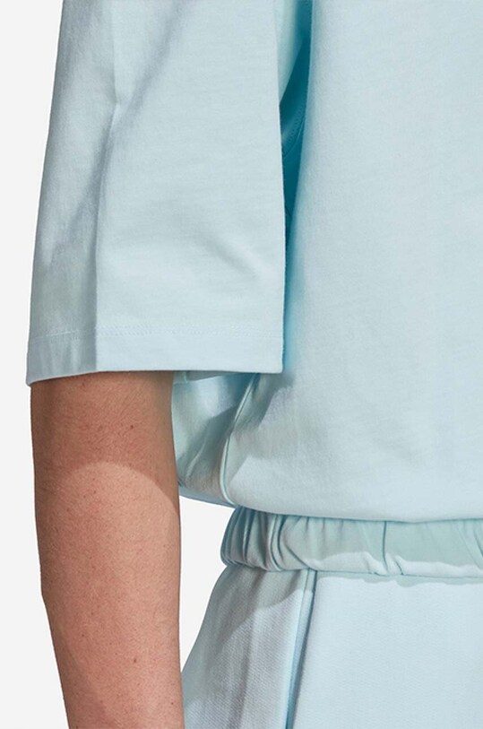 Хлопковая футболка adidas Originals HM1796 чёрный