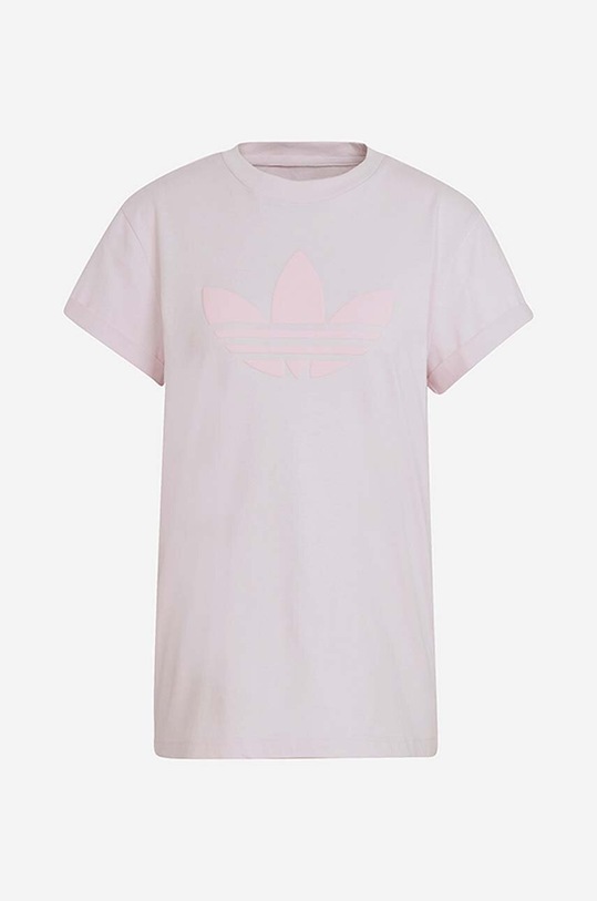Oblečení Bavlněné tričko adidas Originals HU1631 růžová