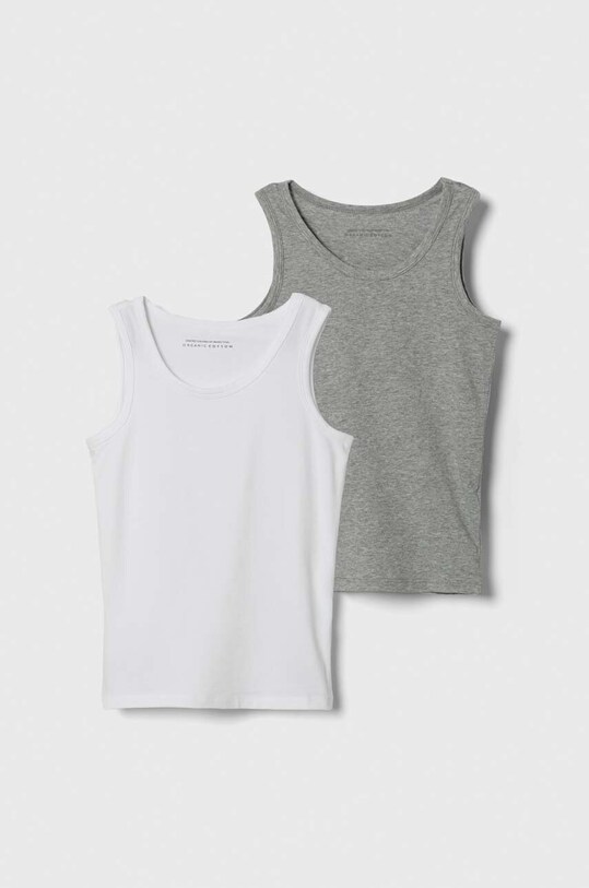 Детская футболка United Colors of Benetton 2 шт с эластаном серый 3OP80H014.G.CONTIN.9BYX