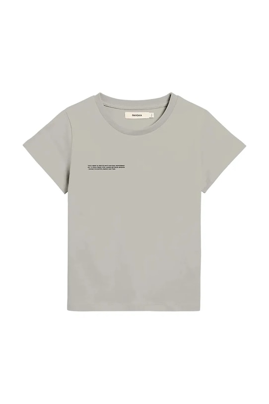 Tričko Pangaia KIDS' 365 MIDWEIGHT T-SHIRT potlač sivá 10000430.CORE