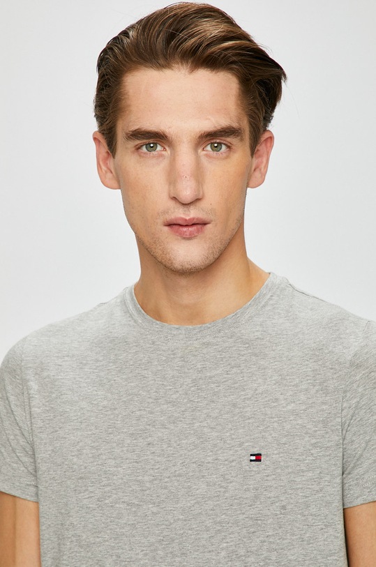 Tommy Hilfiger - Pánske tričko sivá 867896625