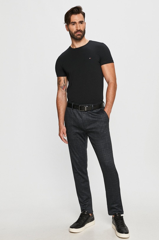 Tommy Hilfiger - Μπλουζάκι 867896625 μαύρο AA00