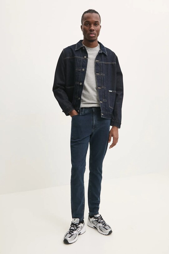Tommy Jeans t-shirt bawełniany DM0DM04411 szary AA00