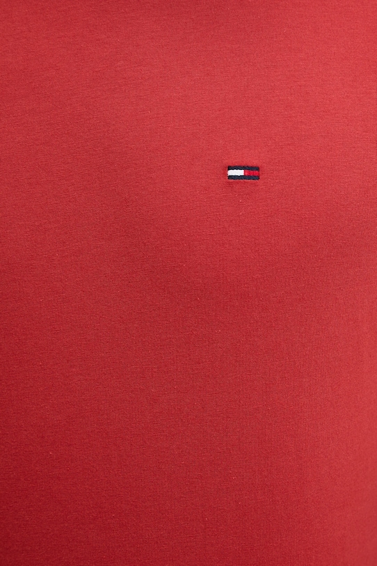 Bavlněné tričko Tommy Jeans DM0DM04411 červená