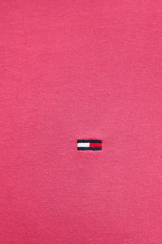 Tommy Jeans tricou din bumbac roz DM0DM04411