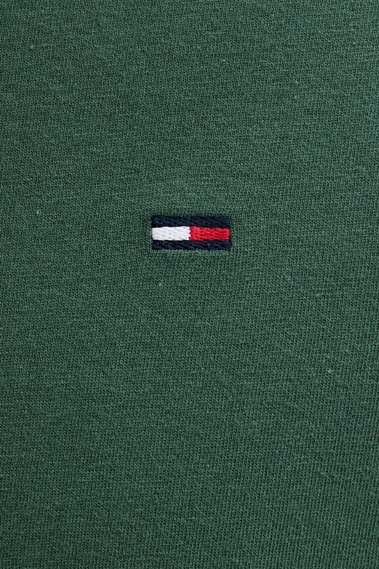 Tommy Jeans t-shirt męski bawełniany DM0DM04411 zielony