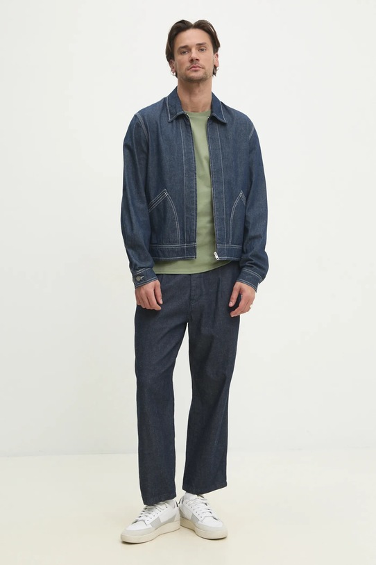 Tommy Jeans tricou din bumbac DM0DM04411 verde AA00