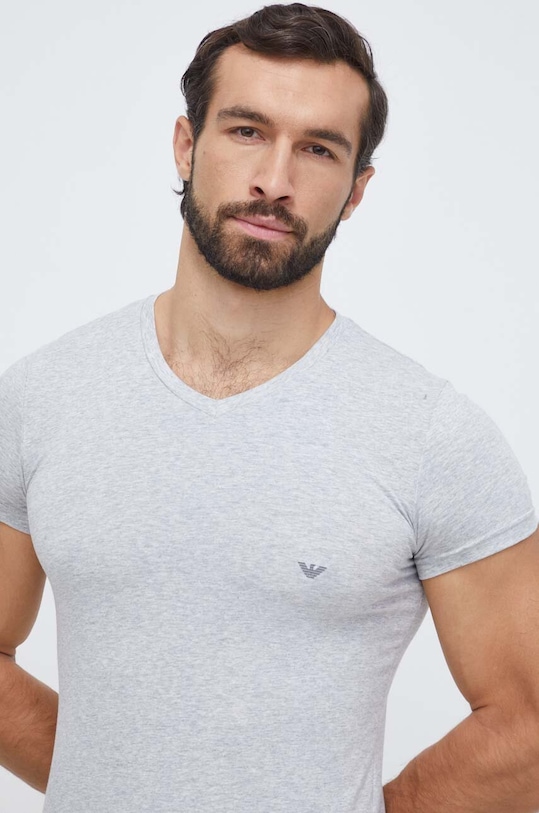 Emporio Armani - T-shirt 110810.CC729 110810.CC729 szary AA00