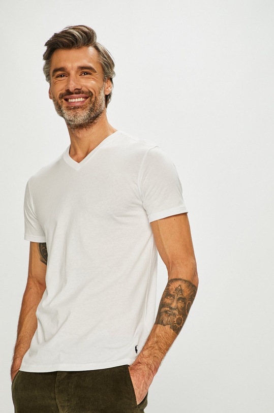 Polo Ralph Lauren - T-shirt (2-Pack) 714513433002 bawełna biały 714513433002