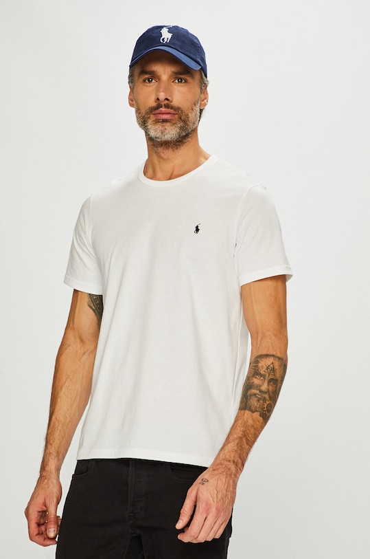 Polo Ralph Lauren tricou alb 714706745004