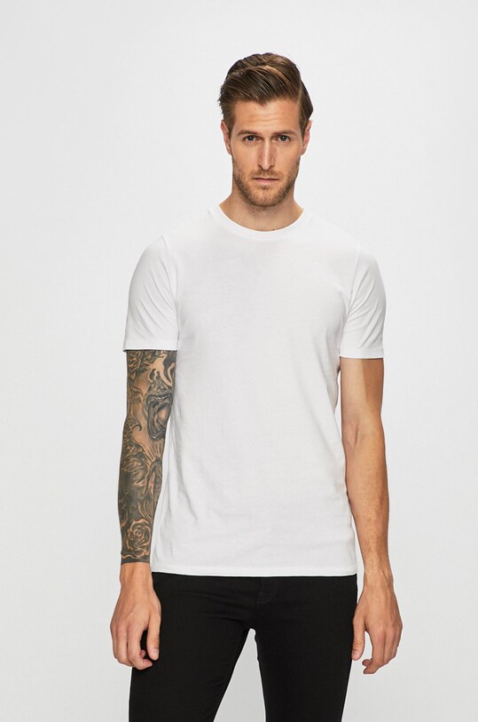 Jack & Jones - Футболка бавовна білий 12156101