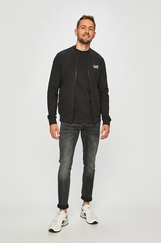 Jack & Jones - Majica 12156101 crna AA00