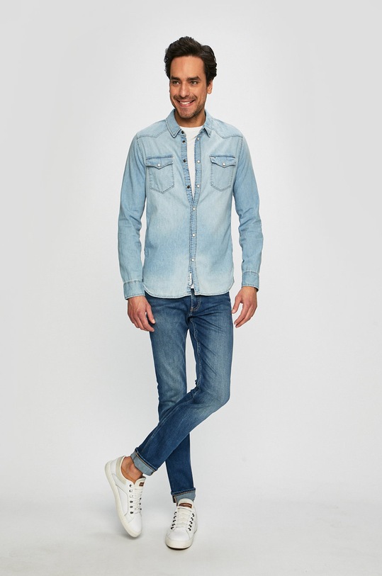 Tommy Jeans - Tricou DM0DM04413 alb AA00