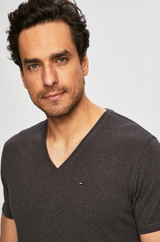 Tommy Jeans - T-shirt DM0DM04412 szary DM0DM04412