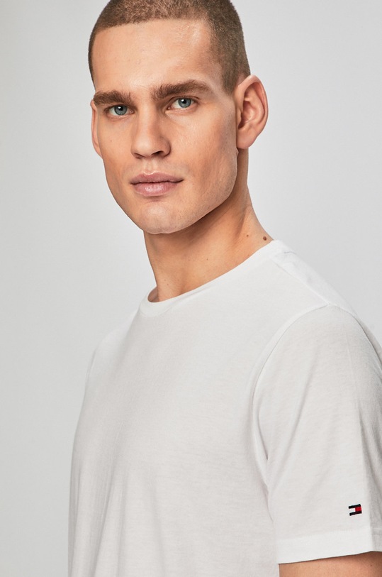 Tommy Hilfiger - Pánske tričko (2-pak) biela UM0UM01030