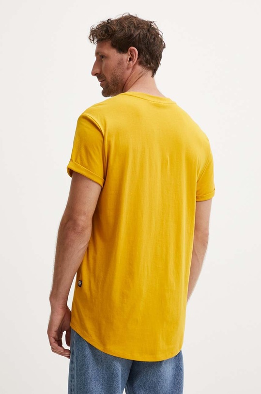 Oblečenie Bavlnené tričko G-Star D16396.B353 žltá