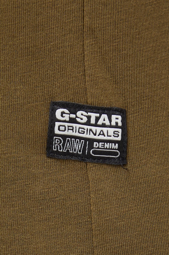 G-Star t-shirt bawełniany D16396.B353 zielony