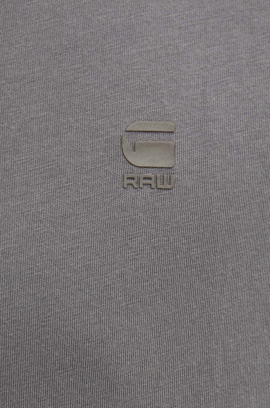 G-Star t-shirt bawełniany D16396.B353 szary