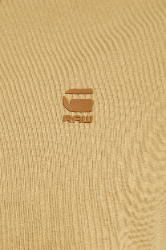 G-Star pamut póló D16396.B353 bézs