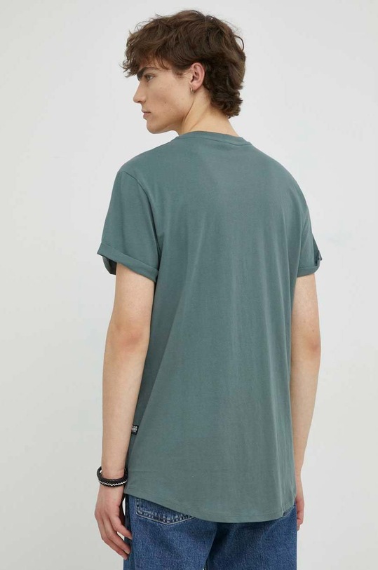 Ruházat G-Star pamut póló D16396.B353 zöld
