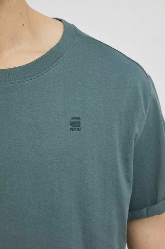 G-Star pamut póló D16396.B353 zöld