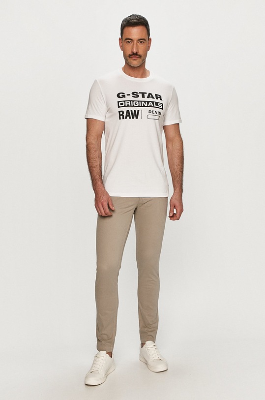 G-Star tricou D14143.336.110 alb AA00
