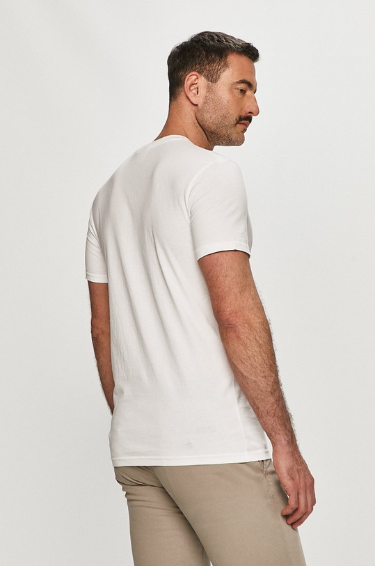 Îmbrăcăminte G-Star tricou D14143.336.110 alb