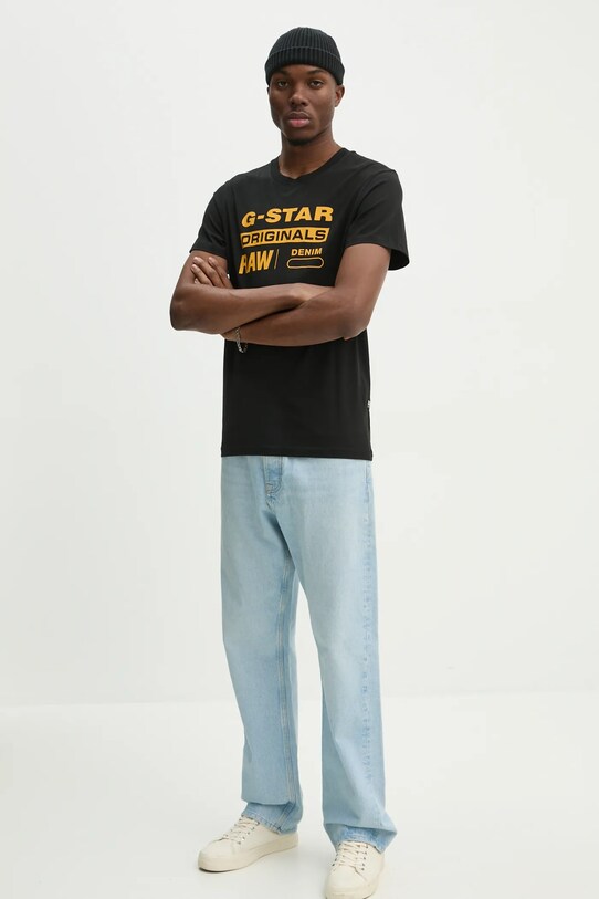 G-Star tricou D14143.336.6484 negru AA00