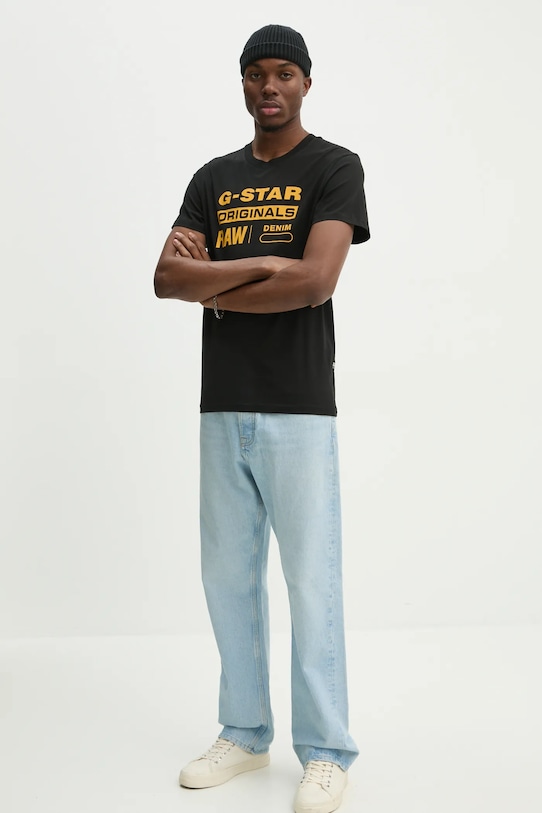G-Star tricou D14143.336.6484 negru AA00