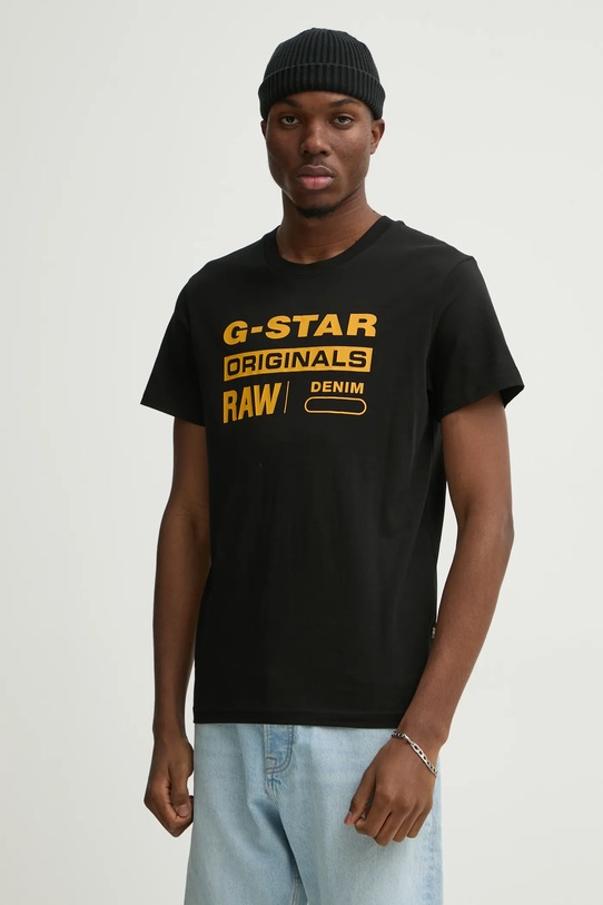G-Star tricou negru D14143.336.6484