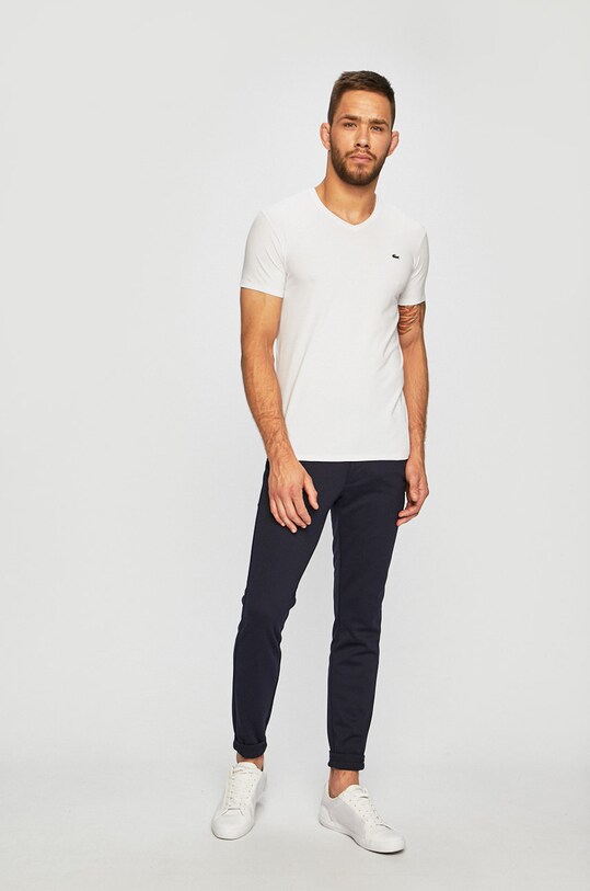 Lacoste - Tricou TH0999 alb AW24