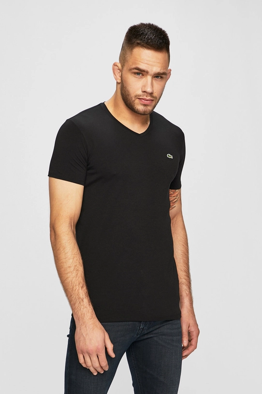 Lacoste - T-shirt TH0999 czarny TH0999