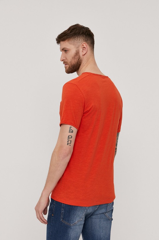 Odzież Selected Homme - T-shirt 16071775 pomarańczowy