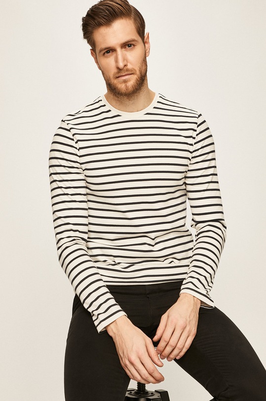 Only & Sons - Tričko s dlhým rukávom regular béžová 22012122