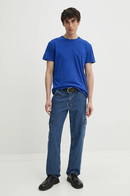 G-Star tricou din bumbac D16411.336 albastru AA00