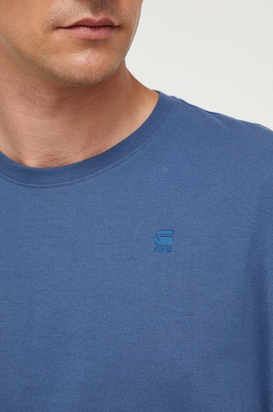 G-Star t-shirt bawełniany Base-s D16411.336 granatowy