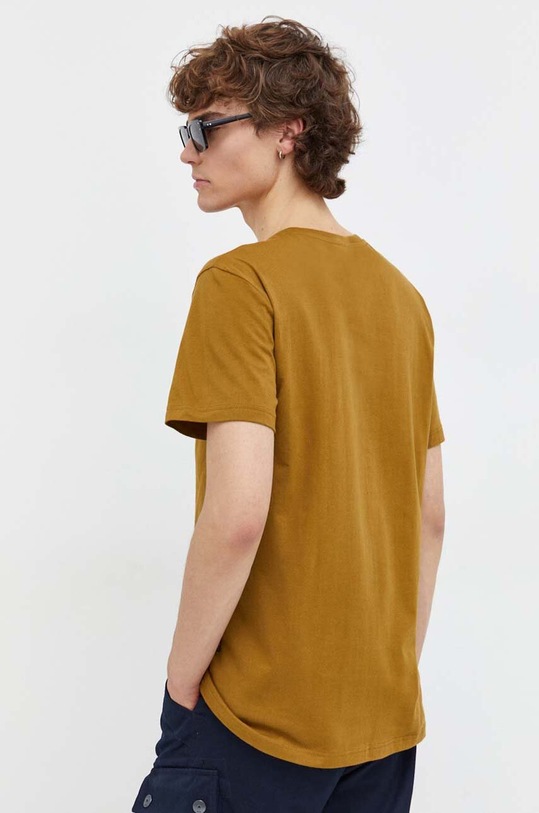 Odzież G-Star t-shirt bawełniany D16411.336 zielony