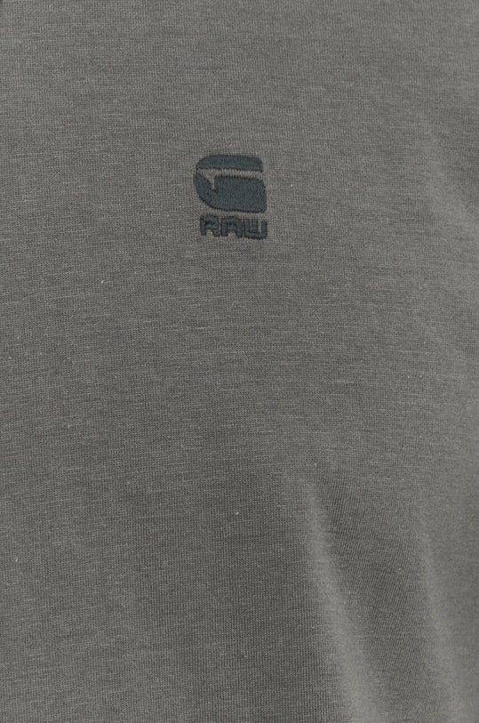 Bavlnené tričko G-Star D16411.336 sivá