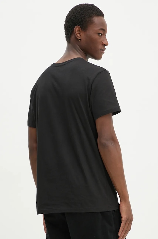 Odzież G-Star t-shirt bawełniany D16411.336 czarny