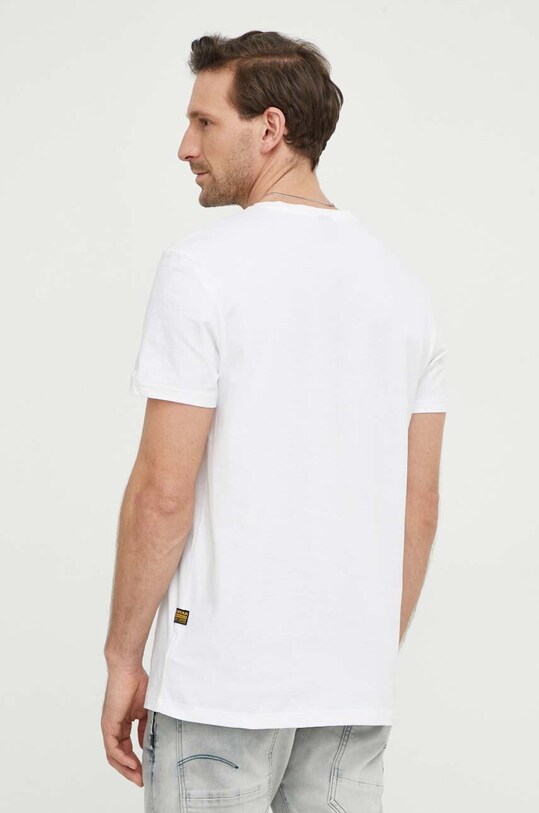 Îmbrăcăminte G-Star tricou D16412.336 alb