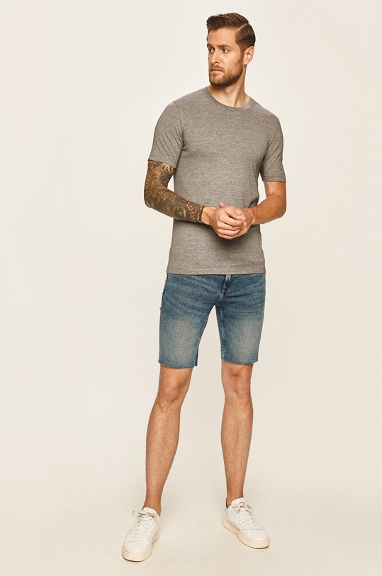 Selected Homme - T-shirt 16057143 granatowy AA00