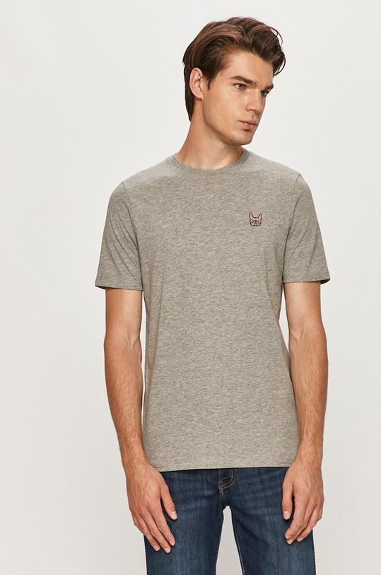Jack & Jones - T-shirt regular szary 12164931