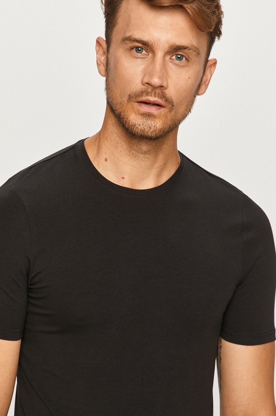 Only & Sons - Tričko jednofarebný čierna 22005946